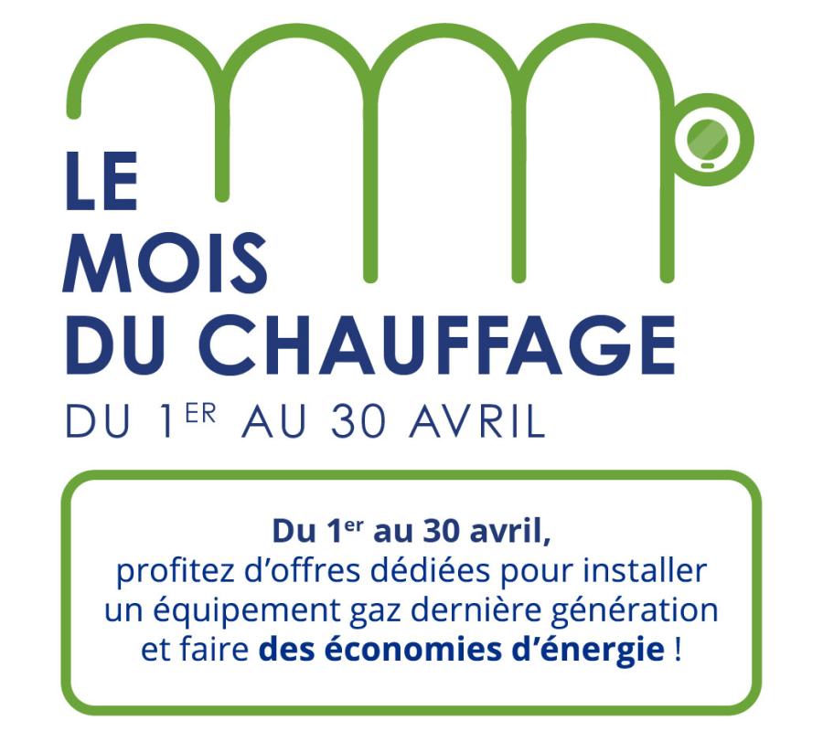 du 1er au 30 avril mois du chauffage